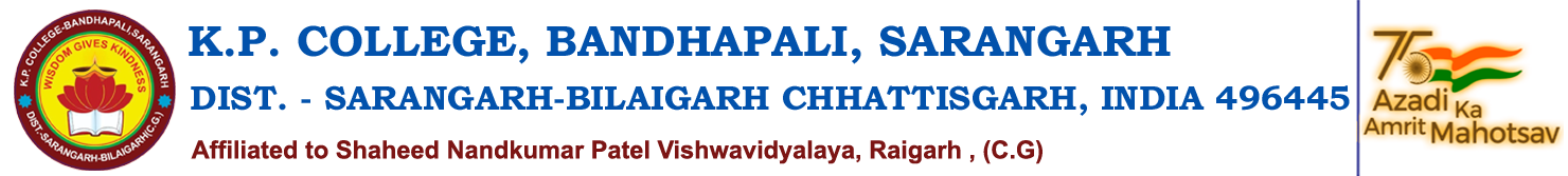 K. P. College Bandhapali Sarangarh Dist Raigarh